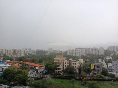Balcony Image of 650 Sq.ft 1 BHK Apartment / Flat for rent in Bavdhan Pune for Rs. 17500