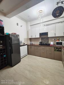 Kitchen Image of 1000 Sq.ft 2 BHK Builder Floor for rent in Sector 14 Gurgaon for Rs. 32000