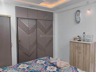 Bedroom Image of 488 Sq.ft 1 BHK Apartment / Flat for rent in Khatiwala Tank Indore for Rs. 16000