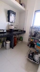 Kitchen Image of 388 Sq.ft 1 BHK Apartment / Flat for rent in Thergaon Pune for Rs. 13000