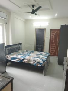 Bedroom Image of 280 Sq.ft 1 RK Builder Floor for rent in Financial District Hyderabad for Rs. 21000
