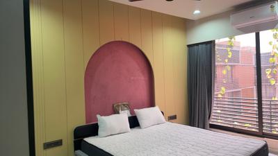 Bedroom Image of 1000 Sq.ft 2 BHK Apartment / Flat for rent in Shree Narayan Exotica, Memnagar Ahmedabad for Rs. 35000