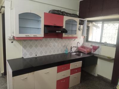 Kitchen Image of 850 Sq.ft 2 BHK Apartment / Flat for rent in Tingre Apartment, Tingre Nagar Pune for Rs. 25000