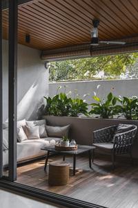 Balcony Image of 887 Sq.ft 2 BHK Apartment / Flat for sale in Arihant Avanti Phase II, Shilphata Thane for Rs. 6200000