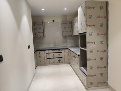 Kitchen Image of 1800 Sq.ft 3 BHK Apartment / Flat for rent in Neb Sarai New Delhi for Rs. 40000