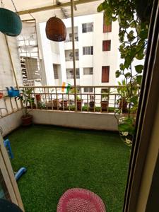 Balcony Image of 820 Sq.ft 1.5 BHK Apartment / Flat for sale in Diamond White Stone, Wagholi Pune for Rs. 5500000
