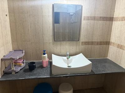 Bathroom Image of 1500 Sq.ft 3 BHK Independent House for rent in Radhanpur Road Mehsana for Rs. 18000