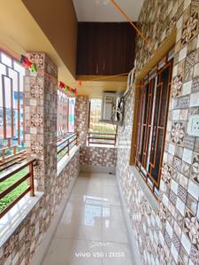 Balcony Image of 1049 Sq.ft 2 BHK Apartment / Flat for sale in Noapara Kolkata for Rs. 4500000