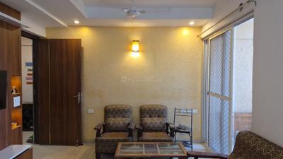 Living Room Image of 766 Sq.ft 2 BHK Apartment / Flat for rent in Prateek Grand City, Siddharth Vihar Ghaziabad for Rs. 32000