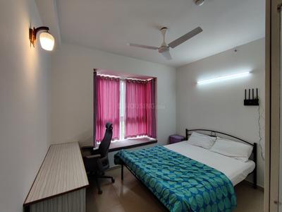 Bedroom Image of 1095 Sq.ft 2 BHK Apartment / Flat for rent in Bhartiya Nikoo Homes Phase 2, Thanisandra Bengaluru for Rs. 52005