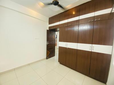 Bedroom Image of 1200 Sq.ft 2 BHK Builder Floor for rent in Murugeshpalya Bengaluru for Rs. 46000