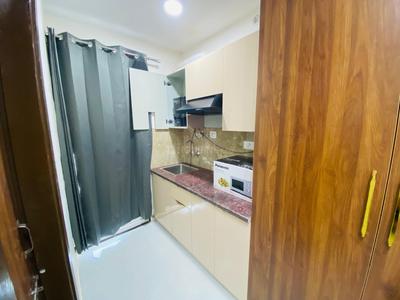Kitchen Image of 980 Sq.ft 1 BHK Builder Floor for rent in Sector 39 Gurgaon for Rs. 30000