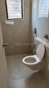 Bathroom Image of 1200 Sq.ft 2 BHK Apartment / Flat for rent in Vaishno Devi Circle Ahmedabad for Rs. 32000