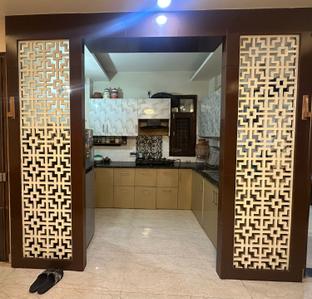 Kitchen Image of 1750 Sq.ft 3 BHK Builder Floor for rent in Sector 30 Gurgaon for Rs. 56000