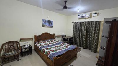 Bedroom Image of 750 Sq.ft 1 BHK Apartment / Flat for rent in Palacio Regalo Phase I, Maina, Goa Velha Goa for Rs. 25000