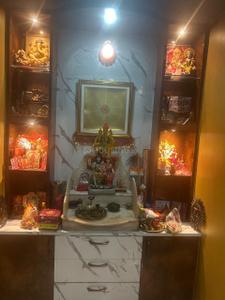 Pooja Room Image of 2185 Sq.ft 3 BHK Apartment / Flat for sale in Fort Sunny Fort, New Town Kolkata for Rs. 19200000