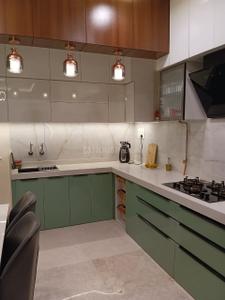 Kitchen Image of 1000 Sq.ft 2 BHK Apartment / Flat for sale in Rohan Kritika, Dattavadi Pune for Rs. 17000000