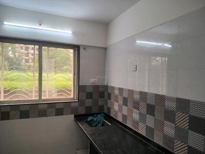 Kitchen Image of 440 Sq.ft 1 BHK Apartment / Flat for rent in K M Horizon Exotica, Kasarvadavali Thane for Rs. 19999