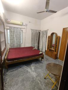 Bedroom Image of 520 Sq.ft 1 BHK Builder Floor for rent in Gandhi Path West Jaipur for Rs. 14500