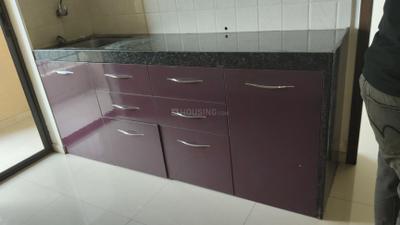 Kitchen Image of 559 Sq.ft 1 BHK Apartment / Flat for rent in Shapoorji Pallonji Joyville Hadapsar Annexe, Shewalewadi Pune for Rs. 20500