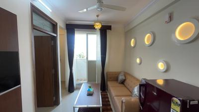 Living Room Image of 700 Sq.ft 1 BHK Apartment / Flat for rent in BTM Layout Bengaluru for Rs. 29999