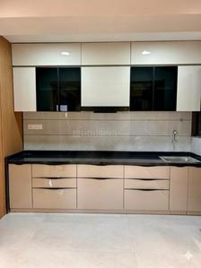 Kitchen Image of 1100 Sq.ft 3 BHK Apartment / Flat for rent in Shivanta Rigel, Tragad Ahmedabad for Rs. 35000