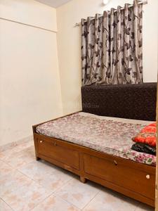 Bedroom Image of 600 Sq.ft 1 BHK Apartment / Flat for rent in Raj Residency CHS, Kharghar Navi Mumbai for Rs. 19000