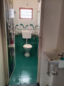 Bathroom Image of 1000 Sq.ft 1 RK Builder Floor for rent in Pallikaranai Chennai for Rs. 15000