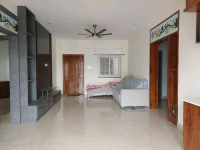 Living Room Image of 1400 Sq.ft 3 BHK Apartment / Flat for rent in Serilingampally Hyderabad for Rs. 58000