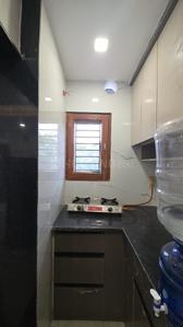 Kitchen Image of 400 Sq.ft 1 BHK Apartment / Flat for rent in Pitampura New Delhi for Rs. 19900