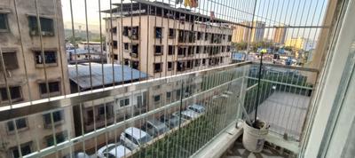 Balcony Image of 650 Sq.ft 1 BHK Apartment / Flat for rent in Parth Lakeview, Dighe Thane for Rs. 40000
