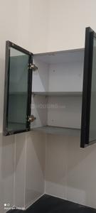 Kitchen Image of 1050 Sq.ft 2 BHK Builder Floor for rent in Anand Goyal Pakiza Greens, Khajrana Indore for Rs. 22000