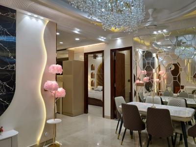 Living Room Image of 1350 Sq.ft 4 BHK Apartment / Flat for sale in Saarthi Estonia Homes, Uttam Nagar New Delhi for Rs. 12000000