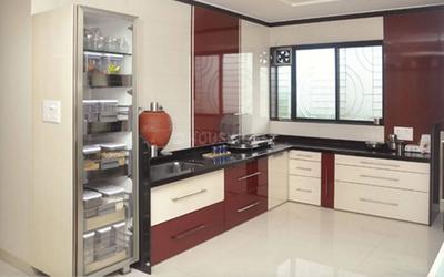 Kitchen Image of 650 Sq.ft 3 BHK Apartment / Flat for rent in Nirmal Block- B Rishikesh for Rs. 18000