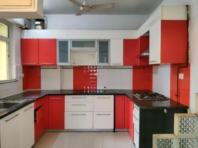 Kitchen Image of 1850 Sq.ft 3 BHK Apartment / Flat for rent in Lake Enclave, Hiranandani Estate Thane for Rs. 105000