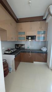 Kitchen Image of 900 Sq.ft 2 BHK Apartment / Flat for rent in Marina Suites , Mahurali Ghaziabad for Rs. 16000