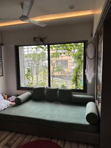 Bedroom Image of 2450 Sq.ft 4 BHK Apartment / Flat for rent in Happy Home Happy Glorious Phase 2, Vesu Surat for Rs. 75000