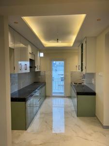 Kitchen Image of 1400 Sq.ft 3 BHK Apartment / Flat for rent in Rajendra Nagar Patna for Rs. 30000