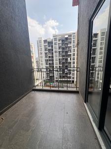 Balcony Image of 810 Sq.ft 2 BHK Apartment / Flat for rent in Rama Metro Life Maxima Residences, Tathawade Pune for Rs. 33000