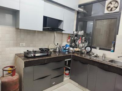 Kitchen Image of 911 Sq.ft 2 BHK Apartment / Flat for rent in CGEWHO Kendriya Vihar, Phi II Greater Noida for Rs. 28000