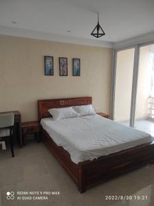 Bedroom Image of 1600 Sq.ft 3 BHK Apartment / Flat for rent in Om Shree Platinum, Tajganj Agra for Rs. 25000