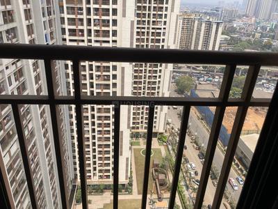 Balcony Image of 800 Sq.ft 2 BHK Apartment / Flat for sale in MICL Aaradhya Highpark, Mira Road East Mira Bhayandar for Rs. 14000000
