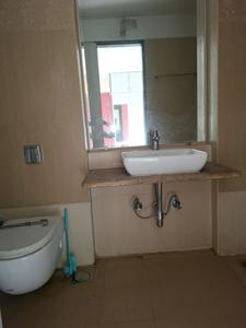 Bedroom Three Image of 1555 Sq.ft 3 BHK Apartment / Flat for rent in Tharwani Rosewood Heights, Kharghar Navi Mumbai for Rs. 55000
