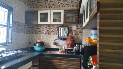Kitchen Image of 1000 Sq.ft 2 BHK Apartment / Flat for sale in Isanpur Ahmedabad for Rs. 4000000