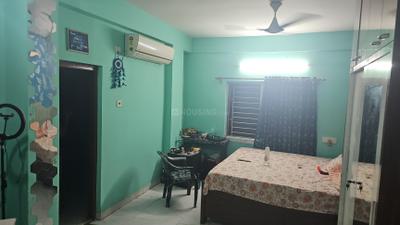 Bedroom Image of 1270 Sq.ft 3 BHK Apartment / Flat for rent in Krishna Apartment, Airport Gate no. 1 Kolkata for Rs. 20000