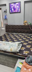 Bedroom Image of 742 Sq.ft 1 BHK Apartment / Flat for rent in Vinayak Prestige Riona, Palanpur Surat for Rs. 20000