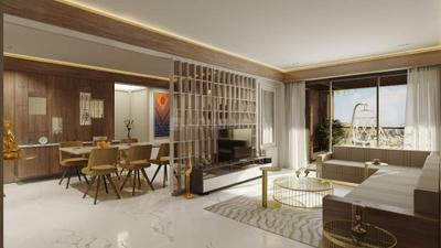 Hall Image of 2935 Sq.ft 4 BHK Apartment / Flat for sale in Shilp Paradise, Bodakdev Ahmedabad for Rs. 27000000