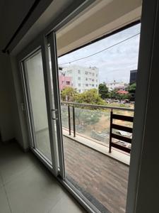 Balcony Image of 1250 Sq.ft 2 BHK Builder Floor for rent in Domlur Layout Bengaluru for Rs. 58000