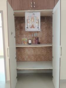Pooja Room Image of 1550 Sq.ft 3 BHK Apartment / Flat for rent in West Mambalam Chennai for Rs. 45000