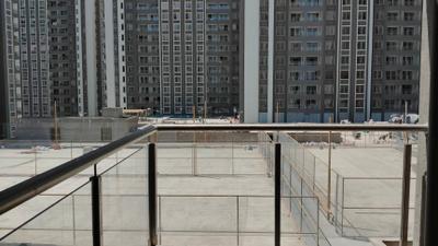 Balcony Image of 850 Sq.ft 2 BHK Apartment / Flat for rent in Kolte Patil Little Earth, Kiwale Pune for Rs. 22500